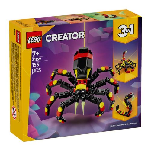 LEGO Creator 31159 - Vadállatok: Meglepetésekkel teli pók
