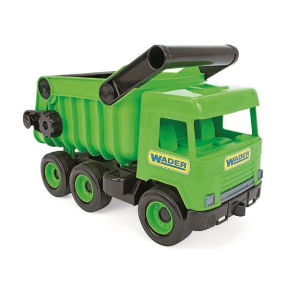 Middle Truck: Billentős dömper 43cm zöld - Wader