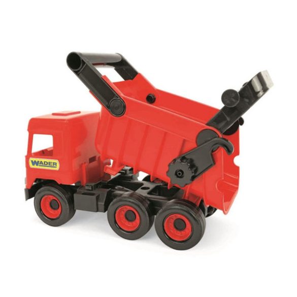 Middle Truck: Billentős dömper 43cm piros - Wader