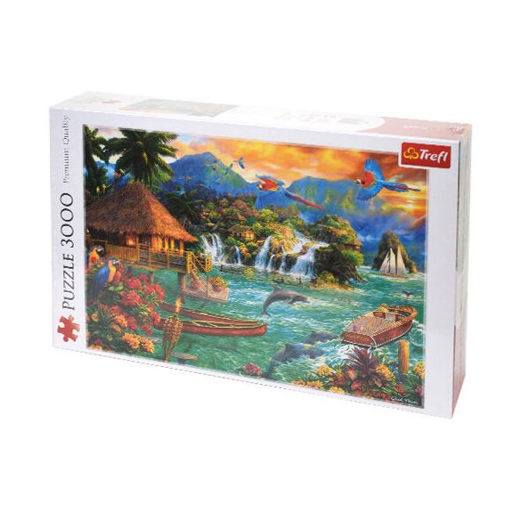 Élet a szigeten 3000 db-os puzzle – Trefl