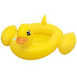   Bestway: Felfújható kacsa bébi csónak hápogó hanggal 102x99cm