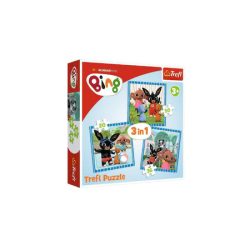   Trefl 3 az 1-ben puzzle (20,36,50 db-os) - Bing - szórakozás a barátokkal