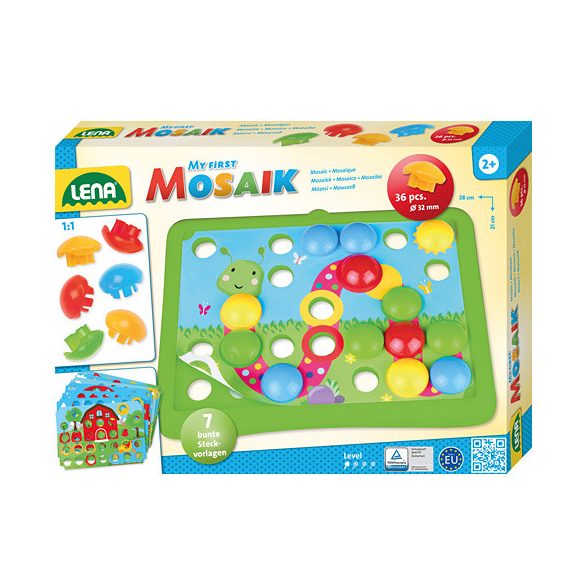 LENA Mosaik - Első pötyim játékszett - Természet
