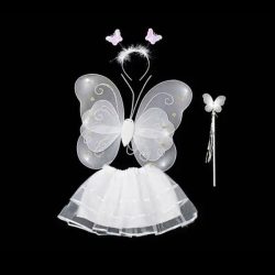 Pillangó jelmez /fehér/