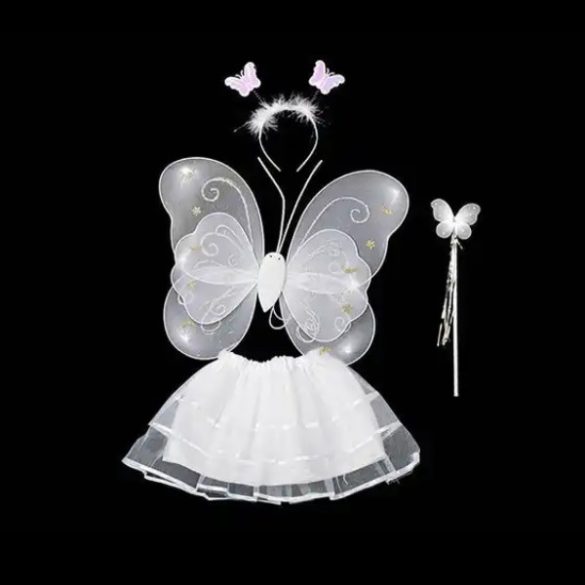 Pillangó jelmez /fehér/