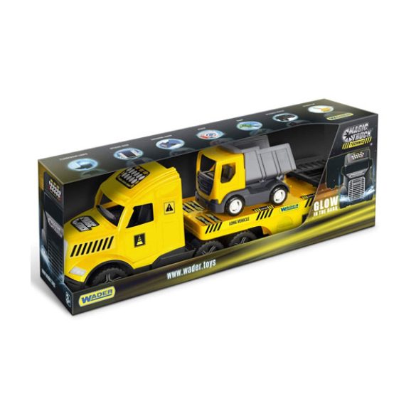 Magic Truck Technic kamion dömperrel 79 cm – Wader