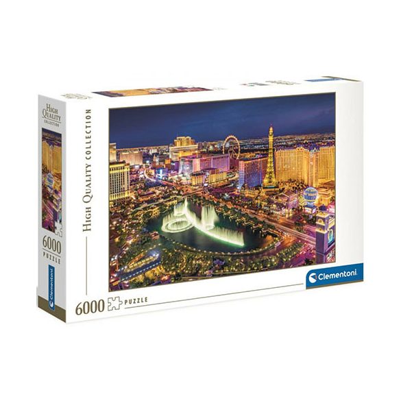 Las Vegas, Amerikai Egyesült Államok HQC puzzle 6000 db -os Clementoni 