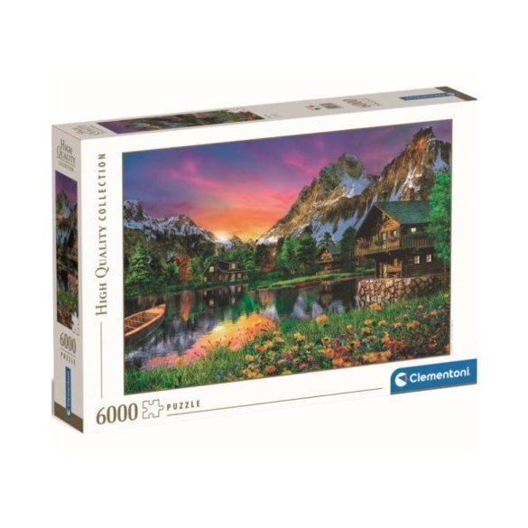 Alpesi tó HQC 6000 db-os puzzle Clementoni 