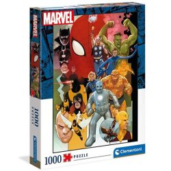   High Quality Collection: Marvel szuperhősök 80-as évek 1000db-os prémium HQC puzzle 69x50cm - Clemen