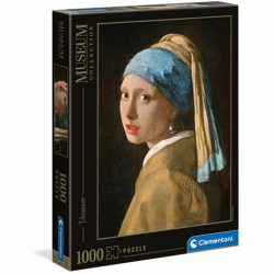   Vermeer - Leány gyöngy fülbevalóval Múzeum puzzle 1000db-os - Clementoni