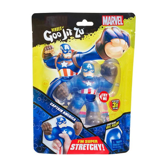 Heroes of Goo Jit Zu: Marvel Hősök - Amerika kapitány játékfigura