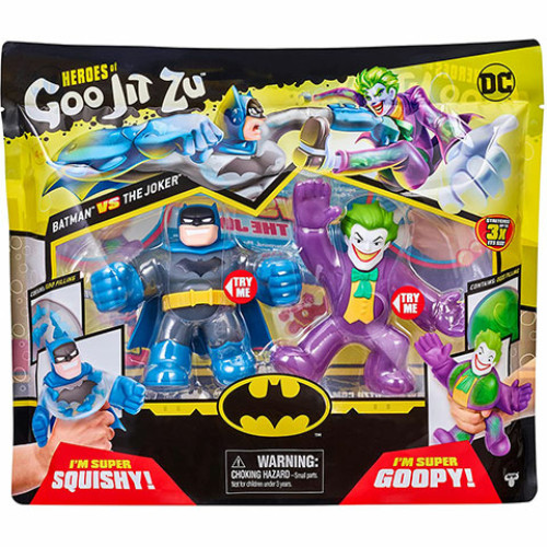 Heroes of Goo Jit Zu: DC Comics Super Heroes Batman vs Joker játékfigura