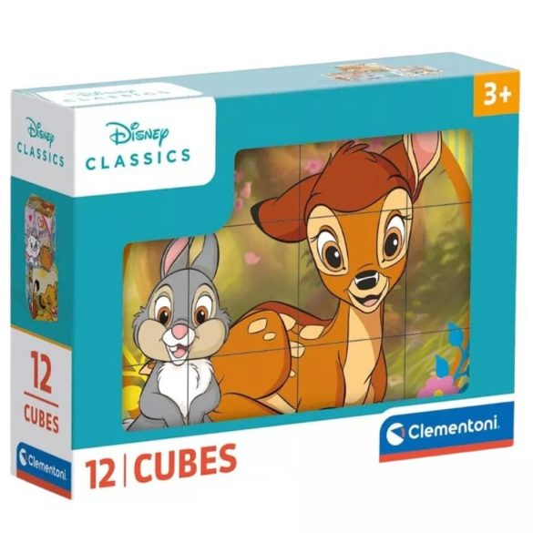 Clementoni Disney Classic mesekocka 12 db-os