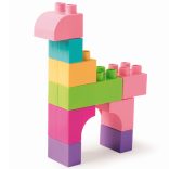 Wader Kids Blocks pasztell építőelemek 50 db-os szett