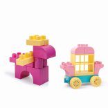 Wader Kids Blocks pasztell építőelemek 50 db-os szett
