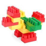 Wader 15 db-os színes építőkocka szett
