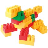 Wader 30 db-os színes építőkocka szett