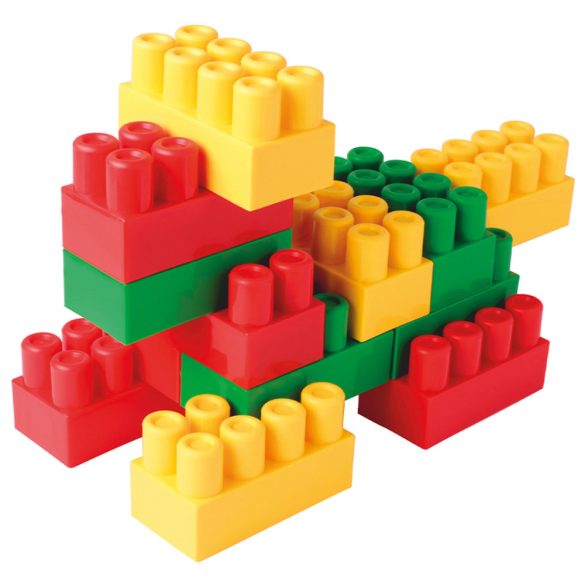 Wader 45 db-os színes építőkocka szett
