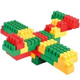 Wader 45 db-os színes építőkocka szett