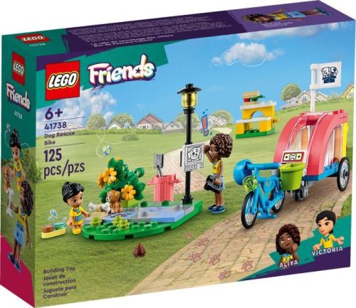 LEGO Friends 41738 - Kutyamentő bicikli