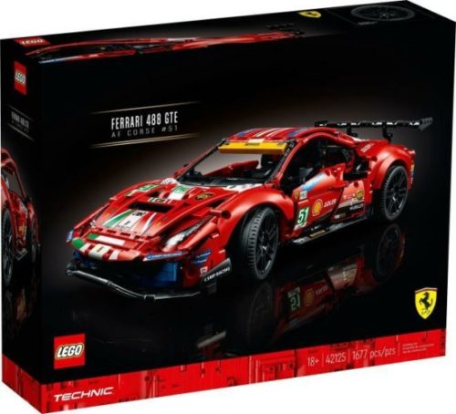 LEGO Technic 42125 - Ferrari 488 GTE AF CORSE #51