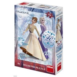 FROZEN Jégvarázs 200 db-os puzzle