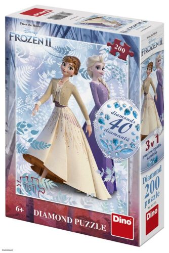 FROZEN Jégvarázs 200 db-os puzzle