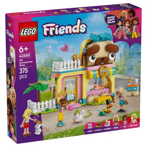 LEGO Friends 42650 - Kisállatfelszerelések boltja