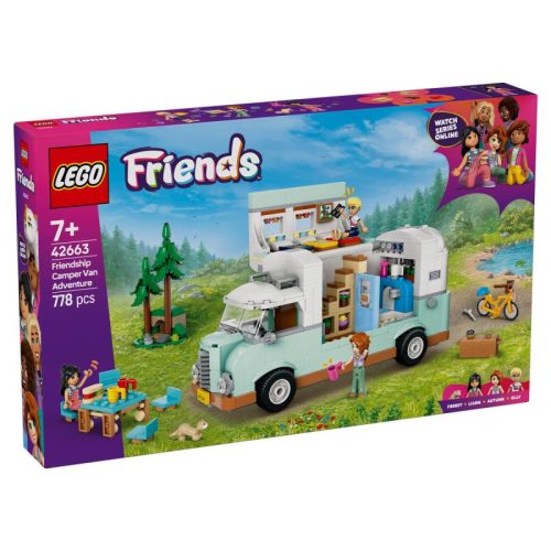 LEGO Friends 42663 - Barátság lakóautós kaland