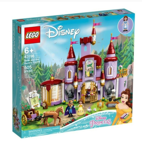 LEGO Disney 43196 - Belle és a Szörnyeteg kastélya