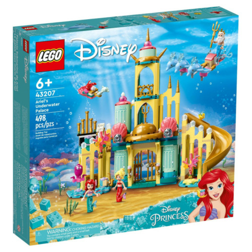 LEGO Disney 43207 - Ariel víz alatti palotája