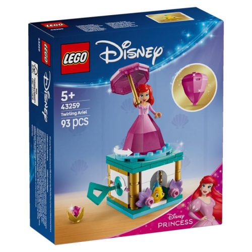 LEGO Disney Princess 43259 - Pörgő-forgó Ariel