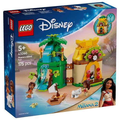 LEGO Disney 43260 - Vaiana vidám kalandjai a szigeten