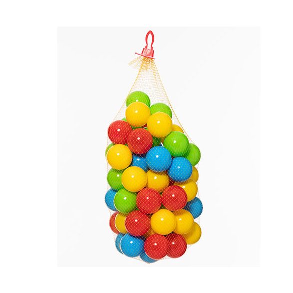 Labdafürdő szett 6,5cm 60db-os