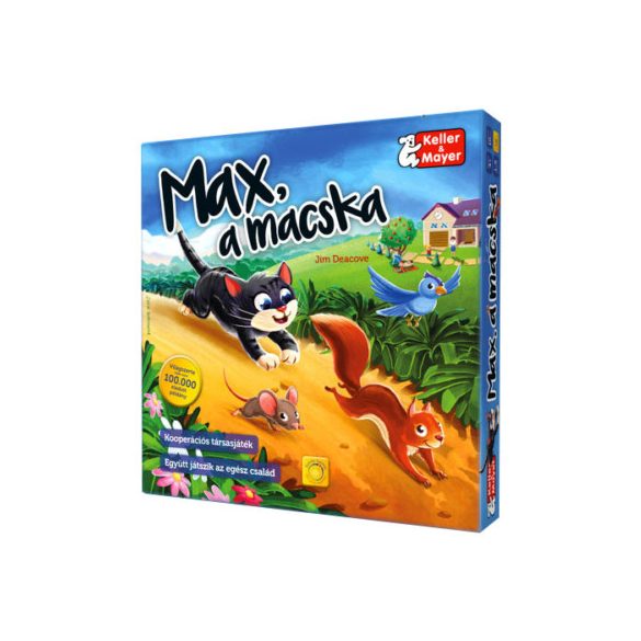 Max, a macska társasjáték