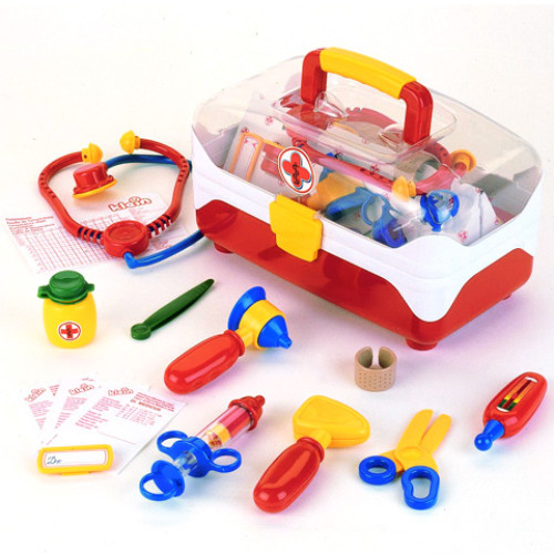 Doktor táska átlátszó 9 részes - Klein Toys