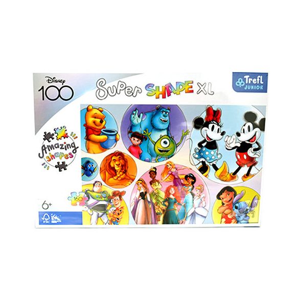 TREFL DISNEY SZÍNES VILÁGA 160DB-OS XL MÉRETŰ PUZZLE