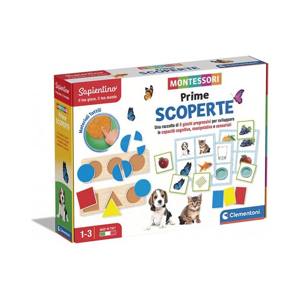 Clementoni Montessori Színek – fejlesztő játék