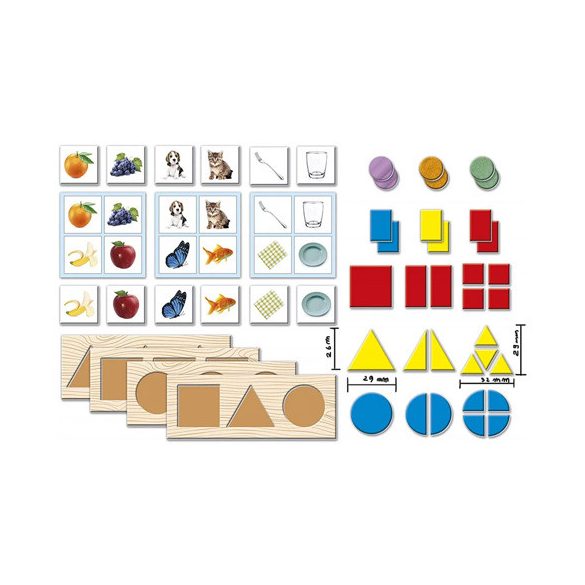 Clementoni Montessori Színek – fejlesztő játék