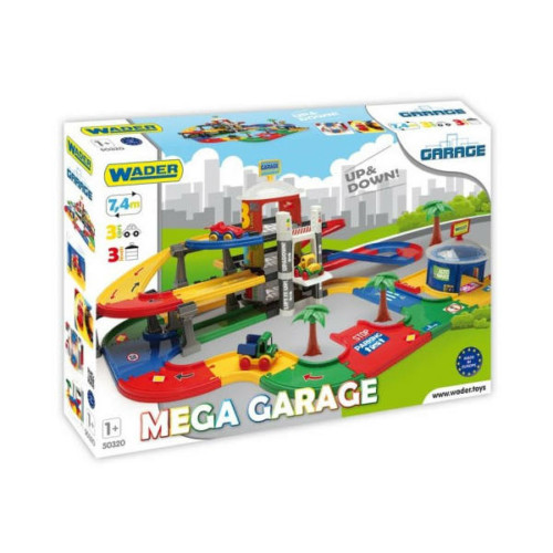Kid Cars Mega 3 emeletes garázs lifttel 7,4 méter – Wader