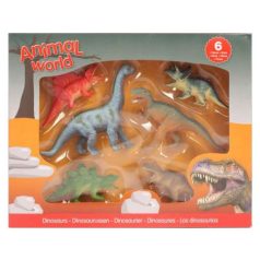 Dinoszaurusz figura 6 darabos készlet