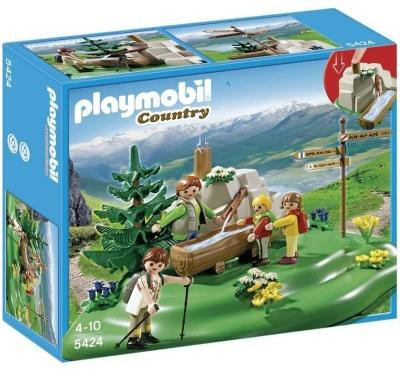 Playmobil Kirándulók a hegyi forrásnál (5424)