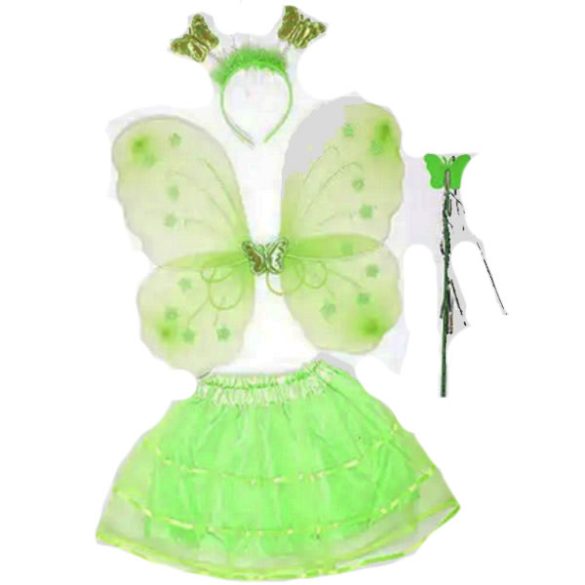 Pillangó jelmez /zöld/