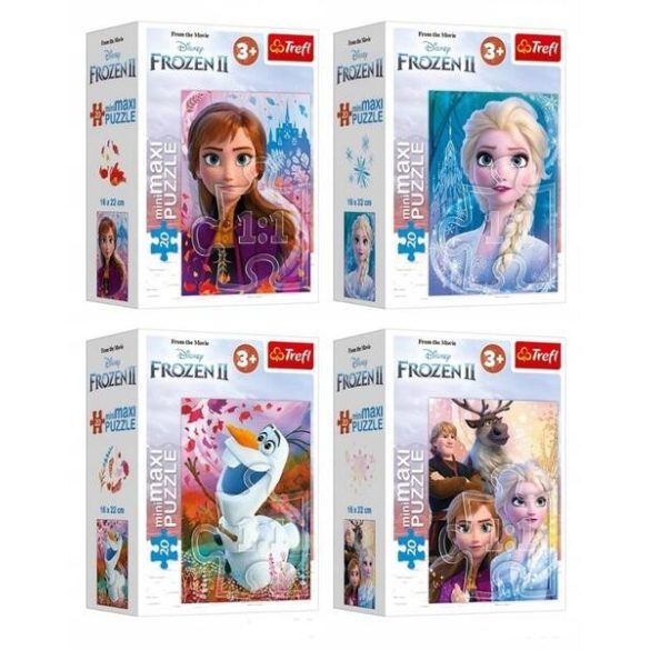 Trefl Jégvarázs 2 - Barátság a befagyott földön mini maxi puzzle 20 db-os - többféle