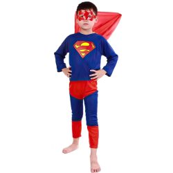 Superman gyerek jelmez, S, 110-120 cm