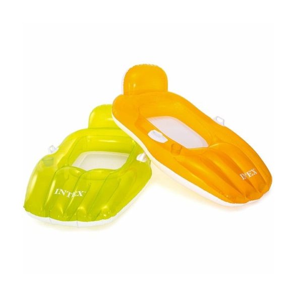 Intex: Chill and Float matrac háttámlával és pohártartóval
