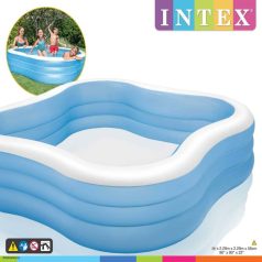 Intex Családi hullámos medence 229x229x56cm /57495/