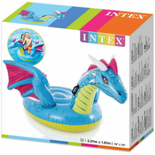 Intex Sárkány lovagló matrac 201x191cm