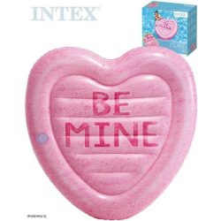 Intex felfújható Szív matrac 145x142 cm /58789/