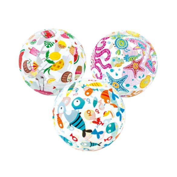 Mintás strandlabda  51 cm- Intex 